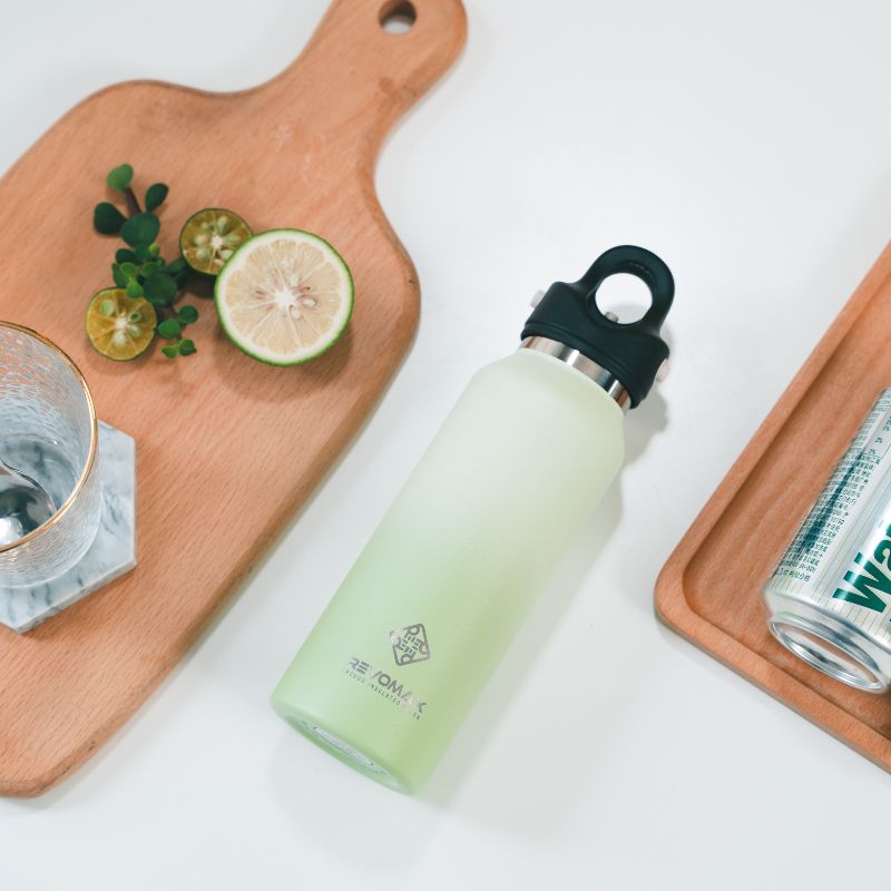 RevoMax 12oz Slim Vacuum Insulated Flask-Classic Series (SOFT LIME)