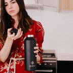RevoMax 32oz Vacuum Insulated Flask-Classic Series (ONYX BLACK)
