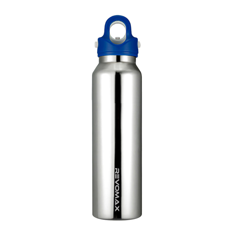 RevoMax 16oz Slim Vacuum Insulated Flask-Classic Series (GLOSSY SILVER)