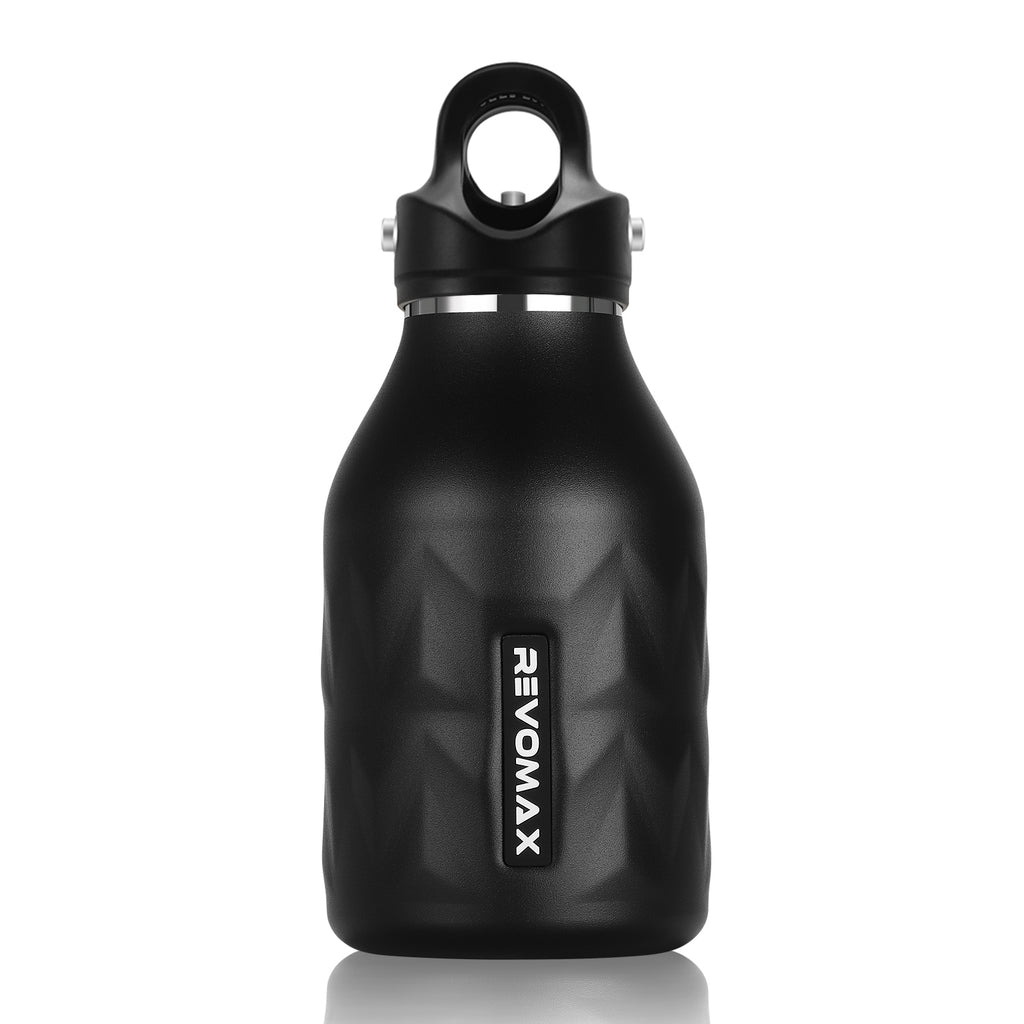 RevoMax 16oz Vacuum Insulated Flask-Phatboy Series (ONYX BLACK)