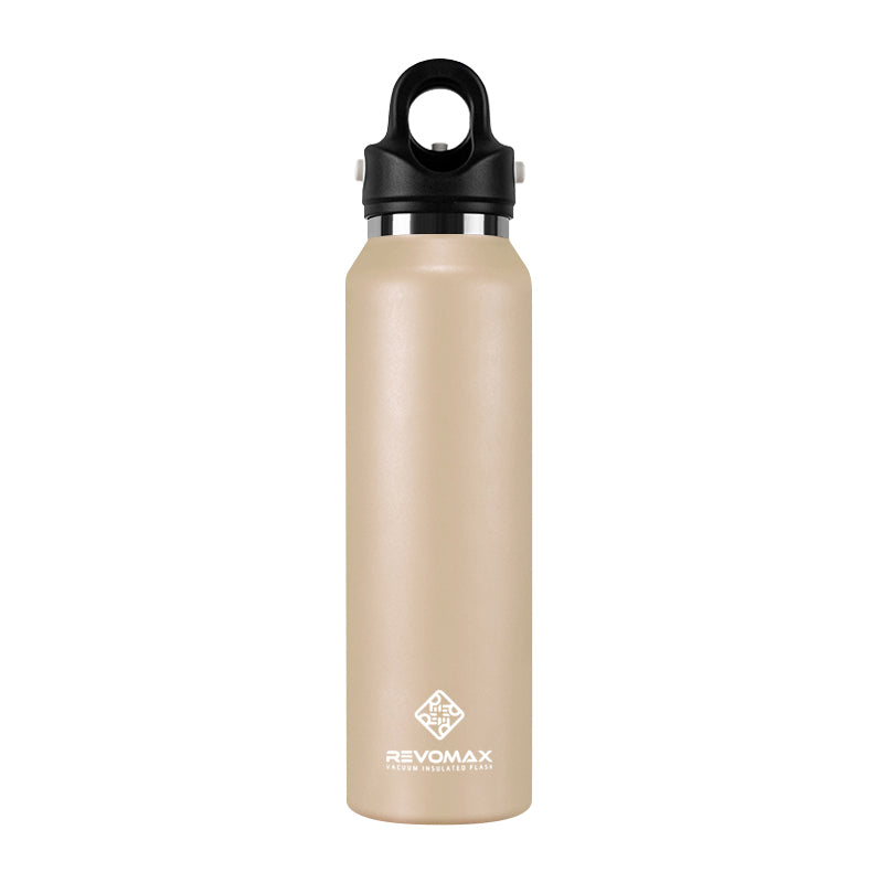 RevoMax 16oz Slim Vacuum Insulated Flask-Classic Series (SAND BEIGE)