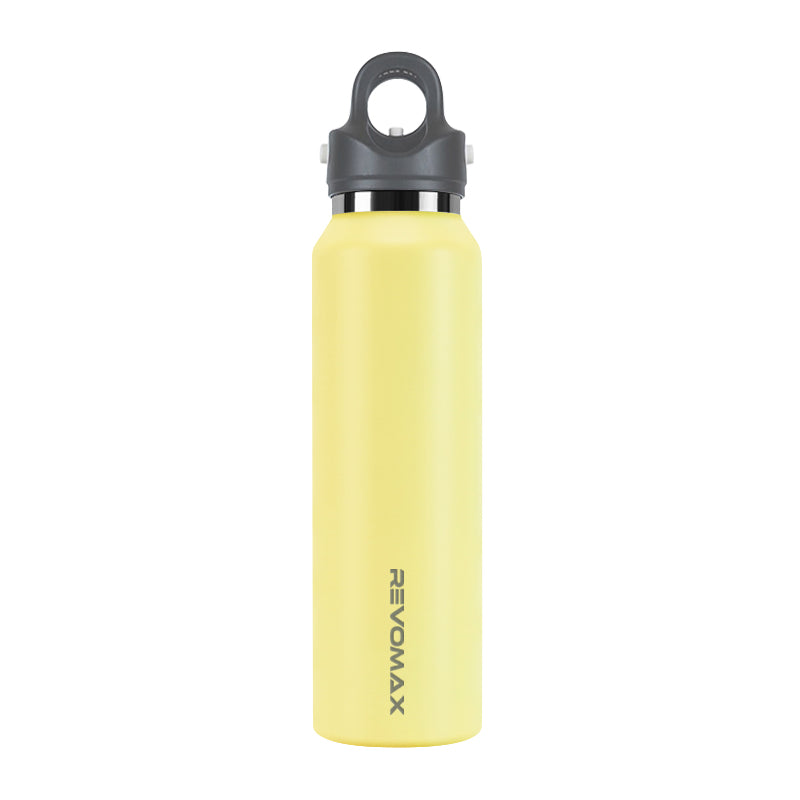 RevoMax 16oz Slim Vacuum Insulated Flask-Classic Series (BUTTER YELLOW)