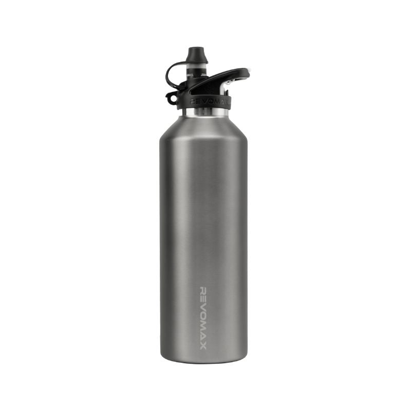 RevoMax 20oz Vacuum Insulated Flask-Fire Extinguisher Series (GUNMETAL) Main image