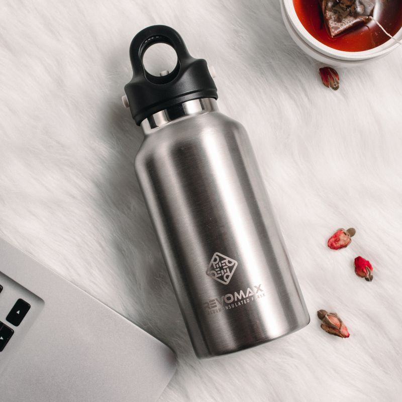 RevoMax 9oz Vacuum Insulated Flask-Classic Series (GALAXY SILVER)