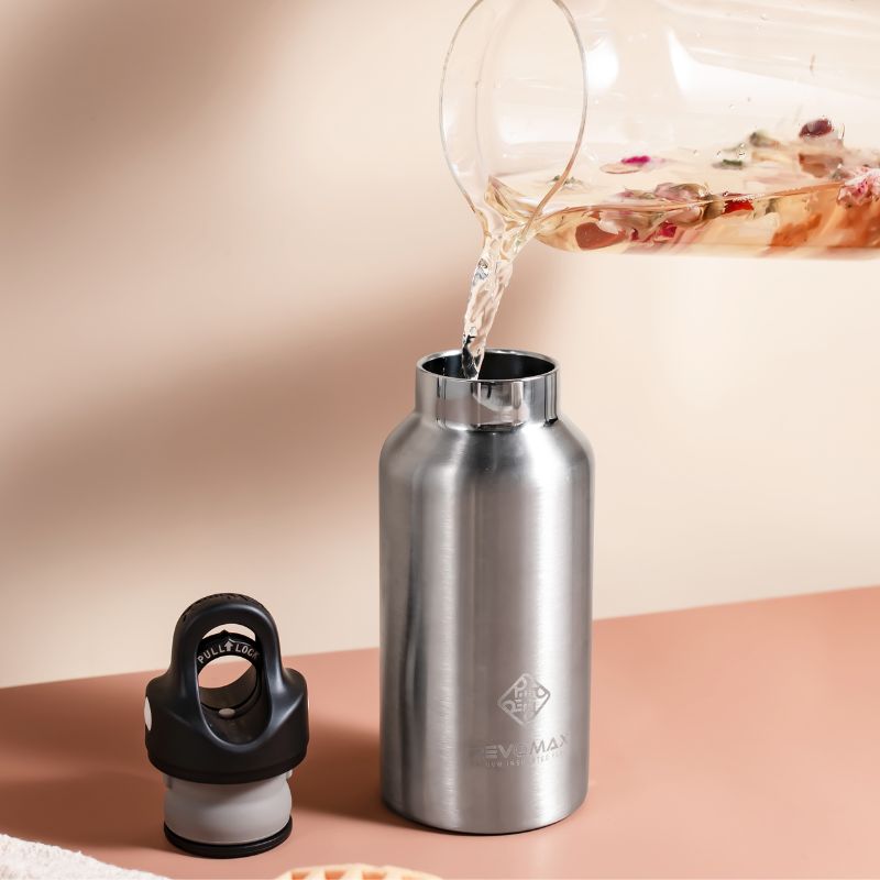 RevoMax 9oz Vacuum Insulated Flask-Classic Series (GALAXY SILVER)
