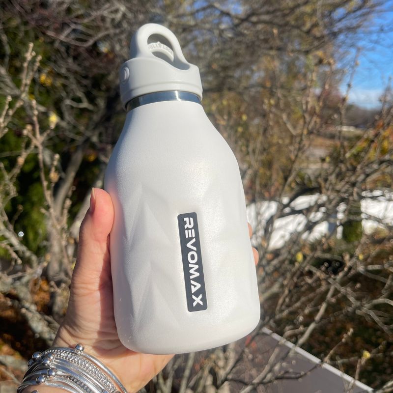 RevoMax 16oz Vacuum Insulated Flask-Phatboy Series (PEARL WHITE) Secondary image