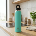 RevoMax 16oz Slim Vacuum Insulated Flask-Classic Series (LAKE GREEN)