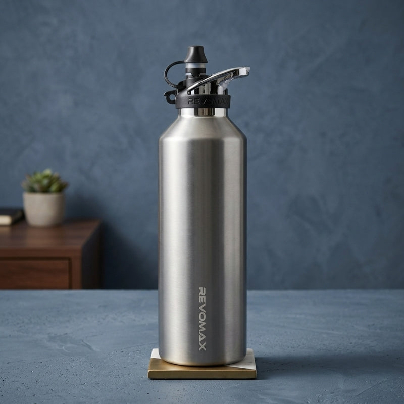 RevoMax 20oz Vacuum Insulated Flask-Fire Extinguisher Series (GUNMETAL) Secondary image