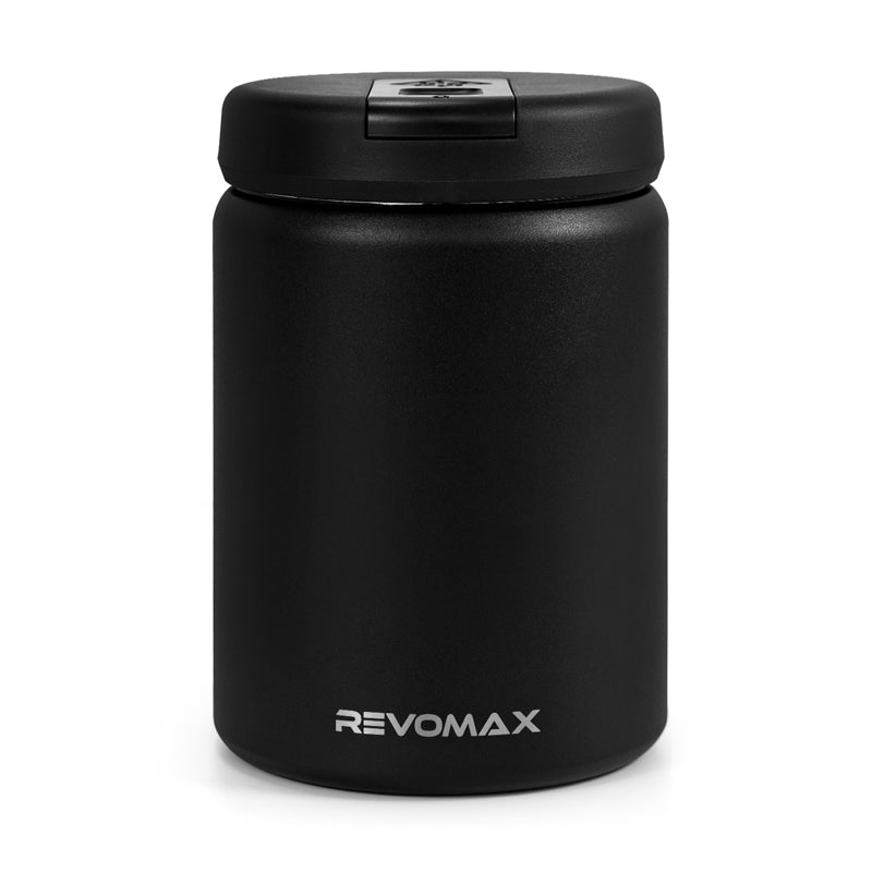 RevoMax 32oz Vacuum Insulated Food Jar (ONYX BLACK)